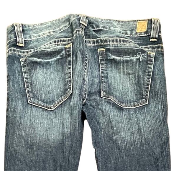 Vintage 90's Guess retro Dark Denim Jeans Size 30 - Picture 4 of 9